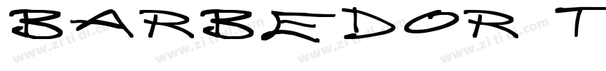 Barbedor T字体转换